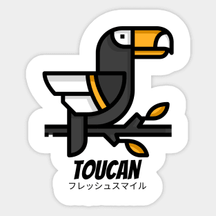 Toucan Wild Bird Animal Sticker